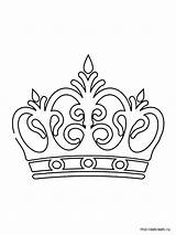 Crown Princess Coloring Pages Color Getcolorings Printable sketch template