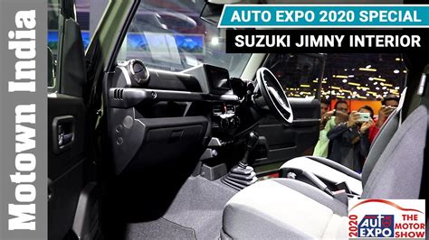 suzuki jimny interior auto expo  motown india youtube