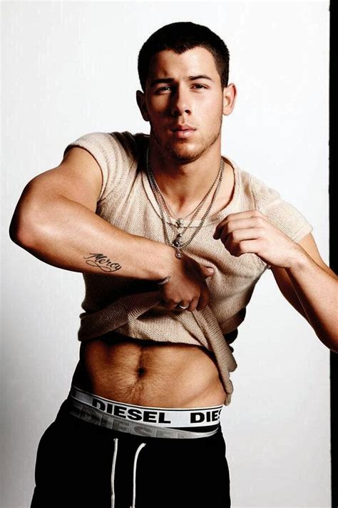 fashion and the city nick jonas poses in calvin klein