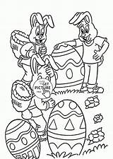 Coloring Easter Bunny Funny Pages Kids Printables Holidays Wuppsy Tags Find Cute Colouring sketch template