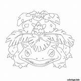 Florizarre Pokemon Imprimer Venusaur Ludinet Depuis sketch template
