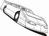 Racecar Kanak Untuk Mewarna Kereta Ringkasan Nascar Gcssi sketch template