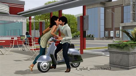 Mod The Sims Smoochies Redux A Couple S Pose Set