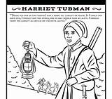 Coloring Pages Harriet Tubman Railroad Underground Printable Color Getdrawings Getcolorings sketch template