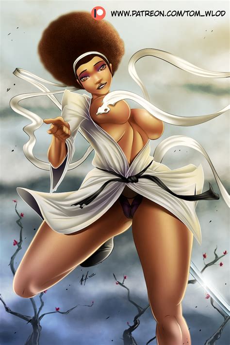 she afro samurai by tomwlod hentai foundry