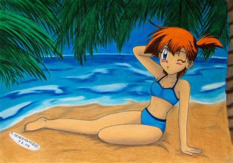 misty at the beach pokemon misty hentai pictures pictures sorted by rating luscious