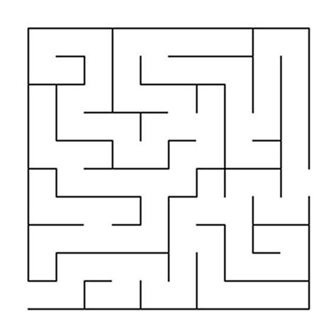 easy maze printable