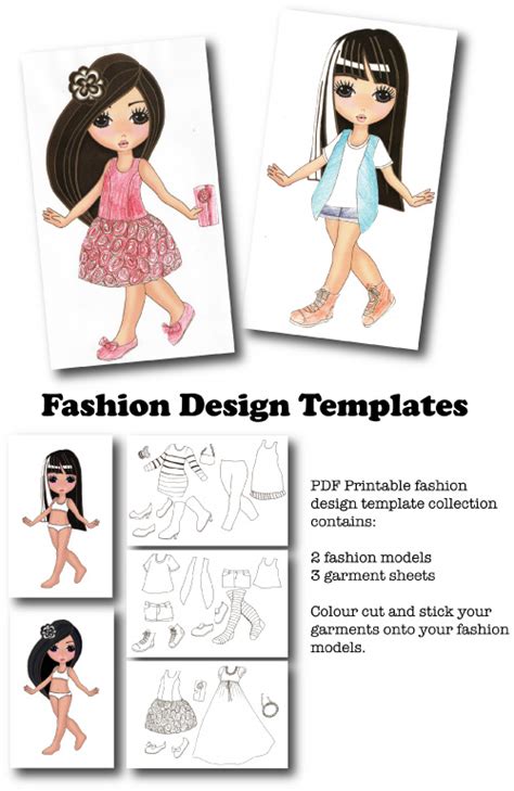printable blank fashion design templates printable world holiday