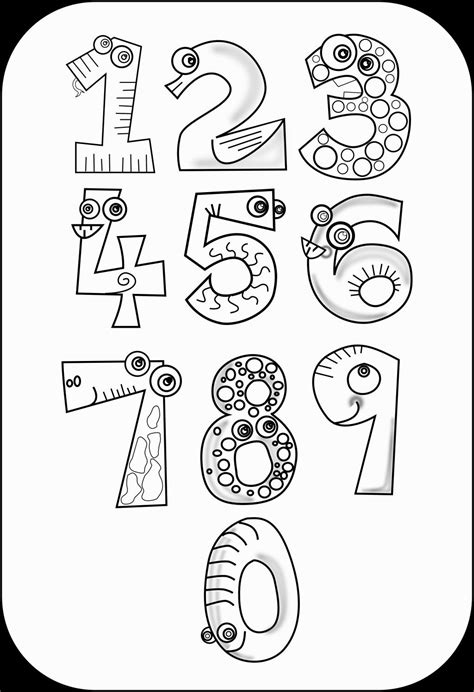 numbers coloring coloring pages  kids coloring pages coloring books