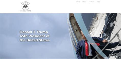 breakinghuge trump officially launches  website evans news report