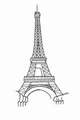 Eiffel Tower Coloring Ausmalbilder French Pages Kostenlos Books Adult sketch template