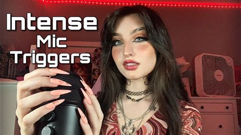 Asmr Intense Fast And Aggressive Mic Triggers Mic Pumping Scratching