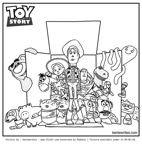 Toy Story Printable Coloring Pages