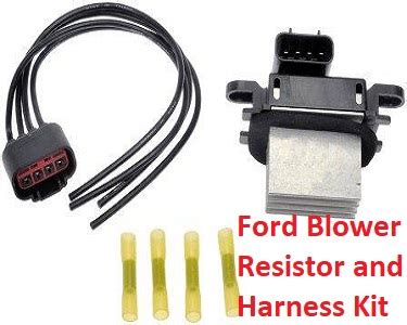 ford blower motor resistor problems  melted connectors