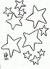 Coloring Stars Printable Pages Moon Popular sketch template