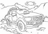 Colorare Camioneta Dakar Camion Rally Malvorlage Ausmalbilder Malvorlagen Camionnette Uitprinten Downloaden sketch template