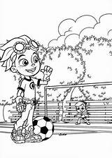 Rusty Rivets Futbol Desenhos Colorir Amie Meilleure Ruby Jugando Coloring4free Kleurplaten Coloriez Jouent Origamiami Malvorlagen Fútbol Copa Anular Cheque Gerencia sketch template