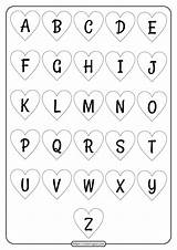 Alphabet Uppercase Coloringoo Pages sketch template