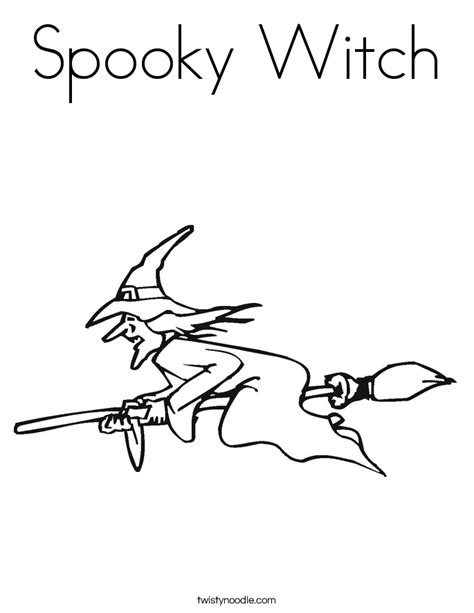 coloring pages  witches   broom   coloring pages