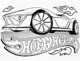 Wheels Hot Coloring Pages Cars Color Getcolorings Printable Draw sketch template