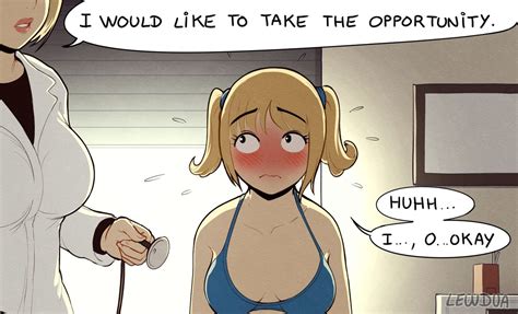 Lewdua Nessie At The Doctor Shemale • Porn Comics One