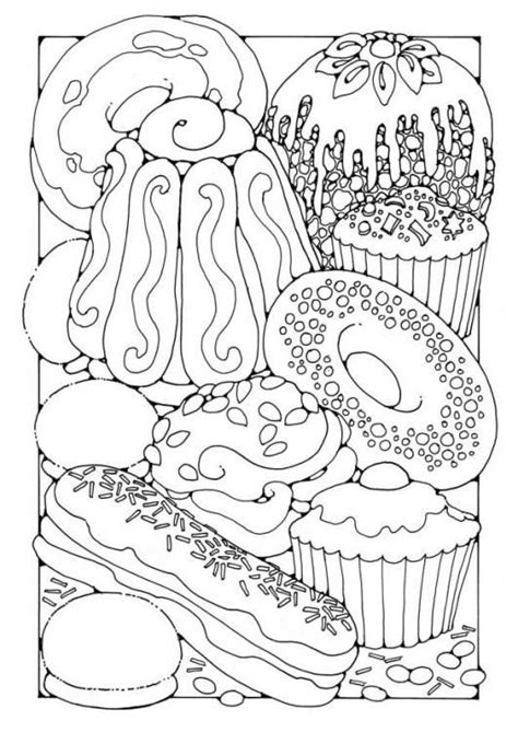 pin  heather conn  food coloring pages coloring pages mandala