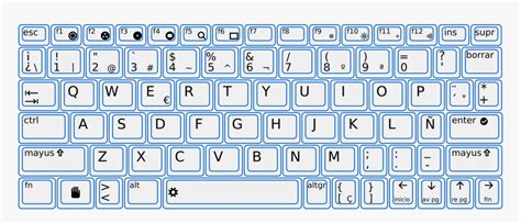 printable computer keyboard templates hd png  kindpng