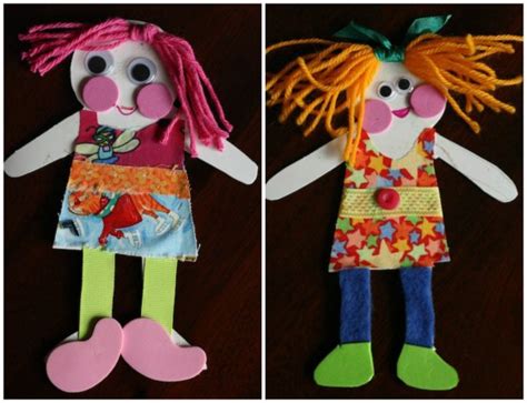 homemade paper dolls  preschoolers happy hooligans