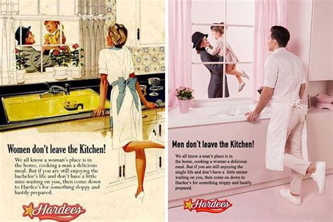 what would happen if men replaced women in these popular sexist ads