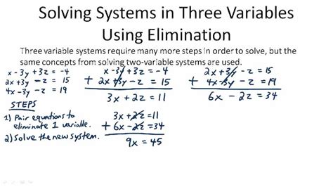 systems  linear equations   variables ck  foundation