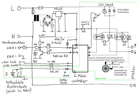 rolladensteuerung relais schaltplan wiring diagram