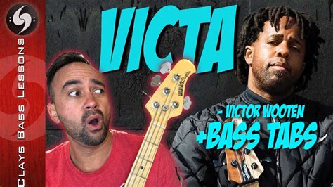 Victa Bass Lesson With Tabs Victor Wooten Youtube