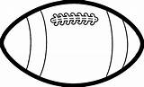 Football Rugby Coloring Ball Pages Printable Large Playing Footballs Drawing Falcons Atlanta American Helmet Soccer sketch template