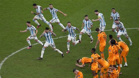 messi argentina beat netherlands on penalties keep world cup dream