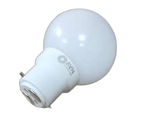 0 5 w polycarbonate avn white led bulb at rs 21 piece in mumbai id