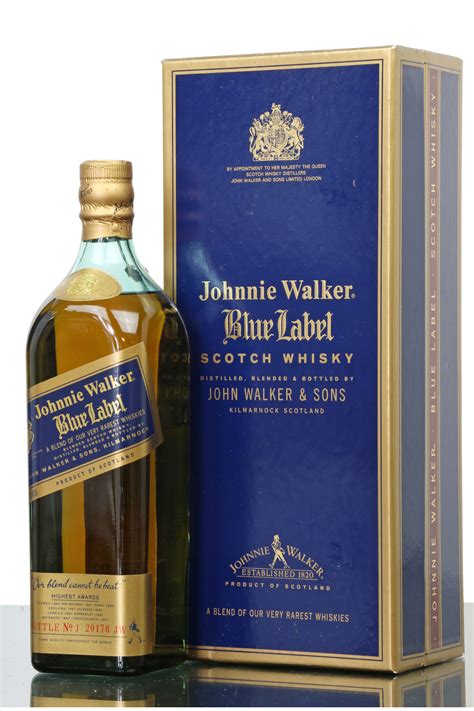 johnnie walker blue label cl  whisky auctions