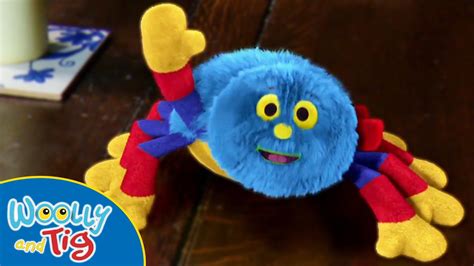 atwoollyandtigofficial  delicious meal tv show  kids toy spider youtube