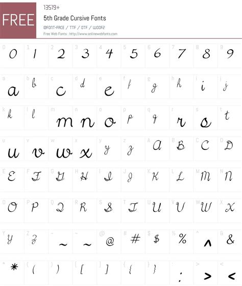 grade cursive    initial release fonts