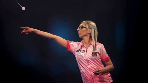 fallon sherrock  female darts player  beat man  world championship espn