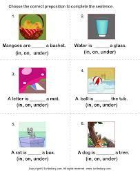 image result  exercises  prepositions    preposition