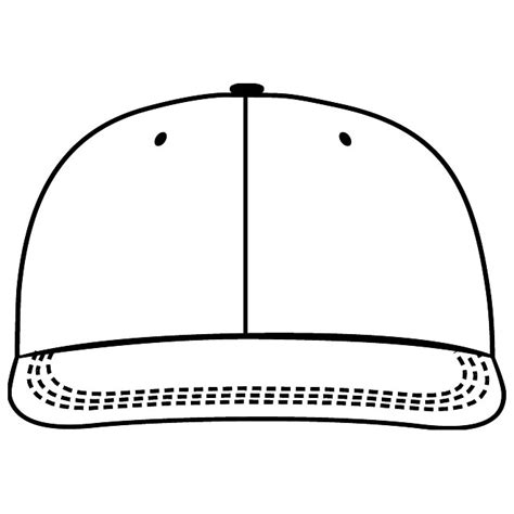 printable paper baseball cap template printable word searches