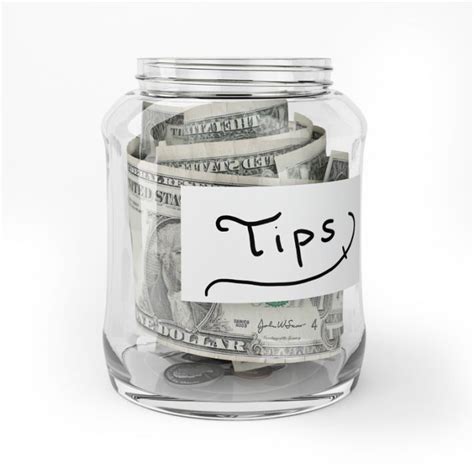 glass tip jar  cash  model cgtrader