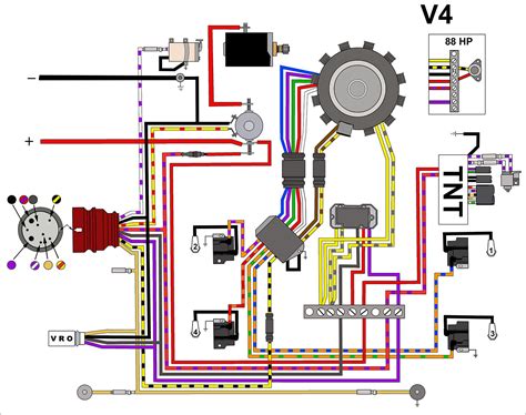 evinrude engine schematics
