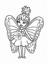 Coloring Pages Girly Cute Girl Printable Fairy Boy Little Girls Fairies Getcolorings Gi Color Boys Getdrawings Colorings sketch template