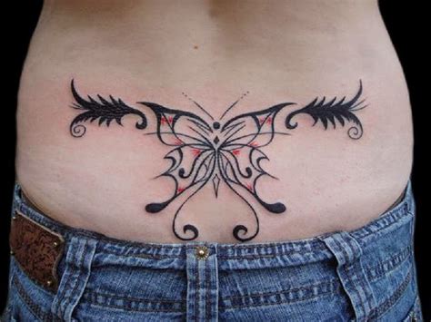 Beautiful Butterfly Tattoos For Your Lower Back