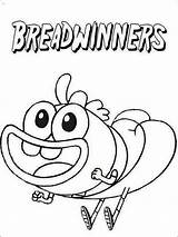 Breadwinners sketch template