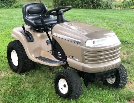craftsman ltx lawn tractor problems  solutions