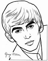 Beatles Kleurplaten Kleurplaat Beroemdheden Coloriages Animaatjes Harrison Jovenes Plantillas Coloriage Imprimer Ausmalbilder sketch template