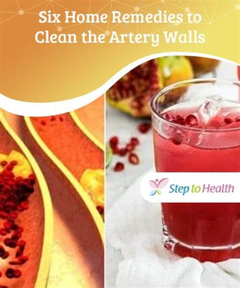 natural remedies  clean  artery walls arteries natural