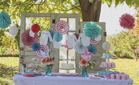 rustic gender reveal pretty my party